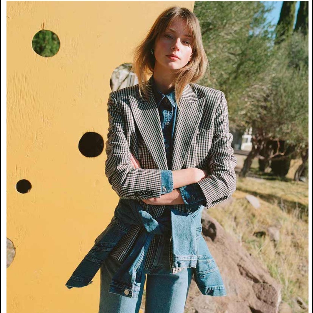 RE/DONE 70s double breasted blazer